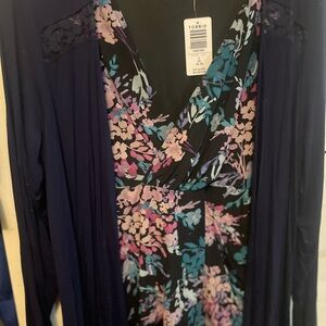 Torrid Foxy Sweetheart Twist Top in Purple